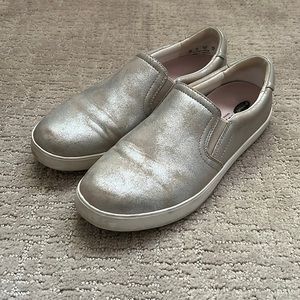 Dr. Scholl’s Metallic Slip-on Sneakers